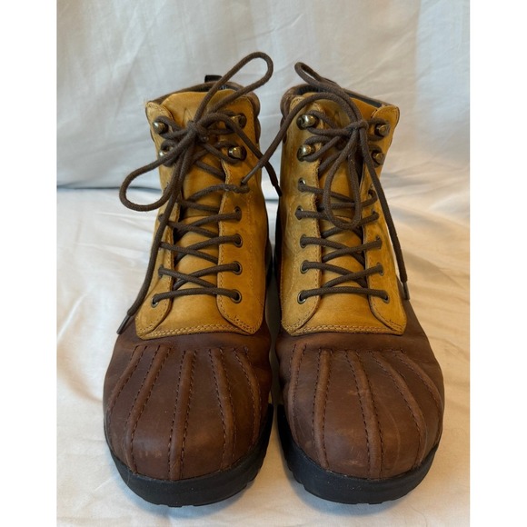 Huckleberry All-Weather Mens Vibram Leather Duck Boots Waterproof Size 11 - Picture 6 of 11